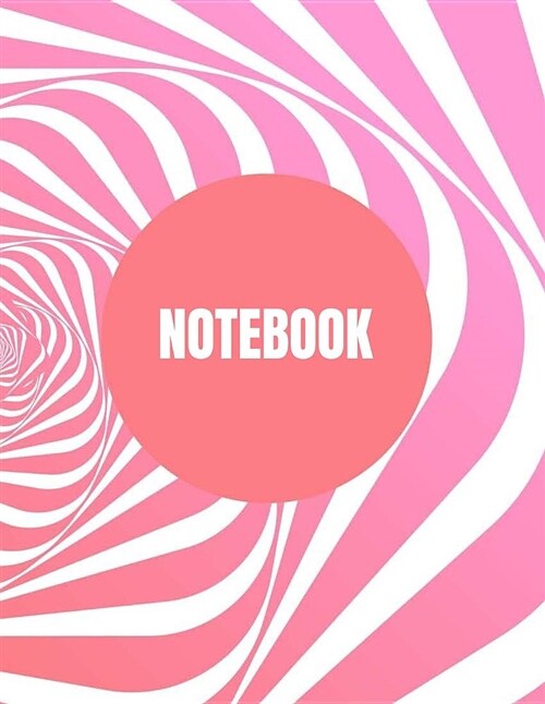 Notebook: Lolipop Cover (8.5 X 11) Inches 110 Pages, Blank Unlined Paper for Sketching, Drawing, Whiting, Journaling & Doodling (Paperback)