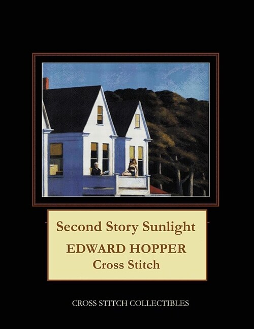 Second Story Sunlight: Edward Hopper Cross Stitch Pattern (Paperback)