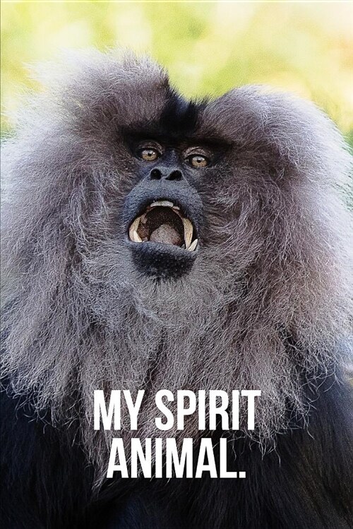 My Spirit Animal: Macaque Monkey Journal (Paperback)