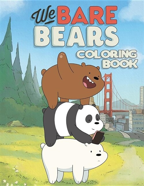 We Bare Bears Coloring Book (Paperback)