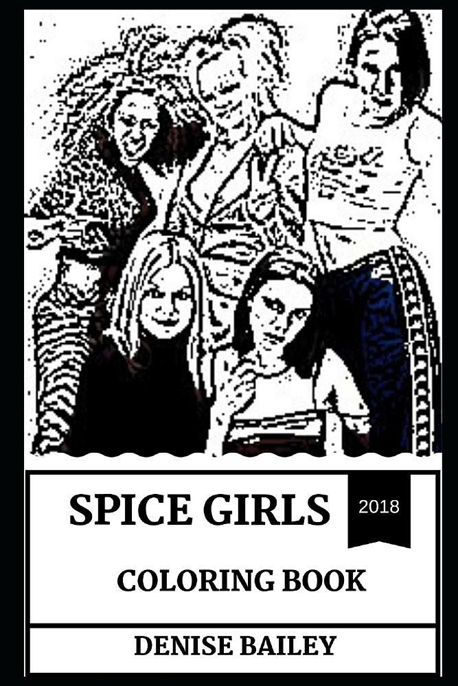 spice girls coloring pages