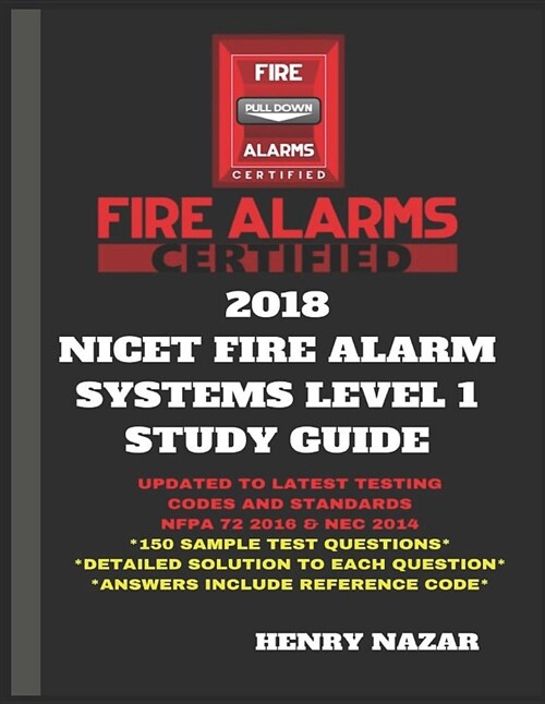 NICET Fire Alarm Systems Level 1 Study Guide (Paperback)