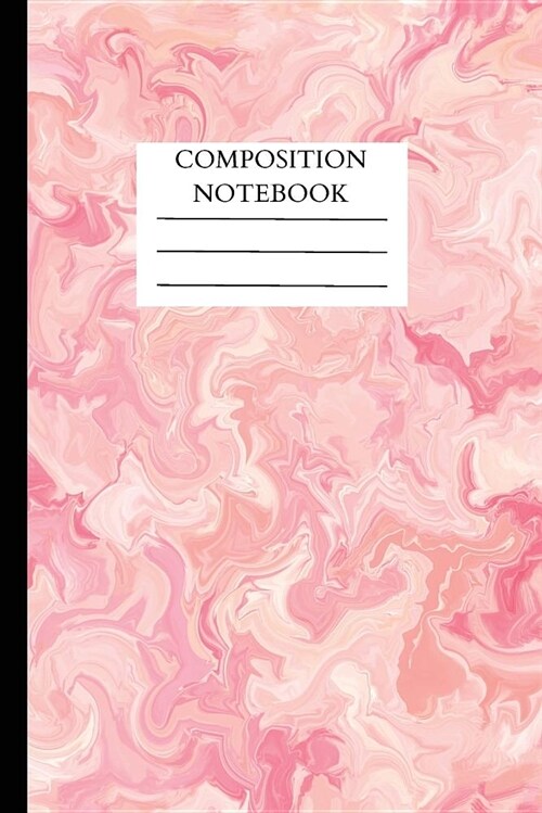 Composition Notebook: Marble College-Wide Ruled Journal Composition Notebook for School Schoolwork Notes Writing Journaling Spelling Sorts W (Paperback)