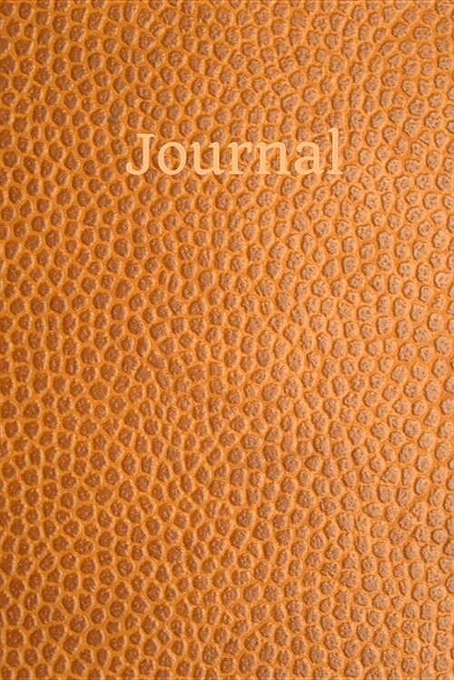 Sienna Journal: Leather Style Minimalist Planner, 132 College Ruled Pages Notebook, Composition Book, 6x9 Soft Cover Diary (Paperback)