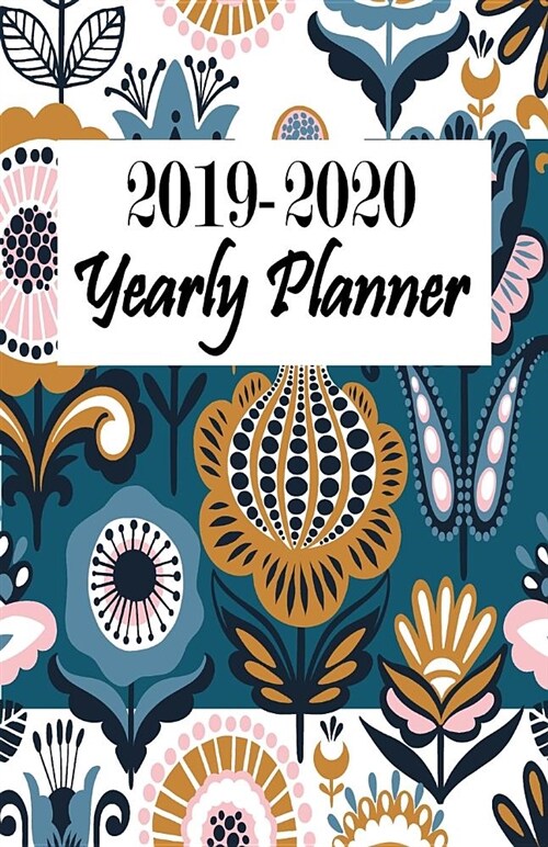 2019-2020 Yearly Planner: Two-Year Students Planner: 24-Month Calendar, Your Create Daily and Weekly Journal, U.S. Holidays: Jan 2019 - Dec 2020 (Paperback)