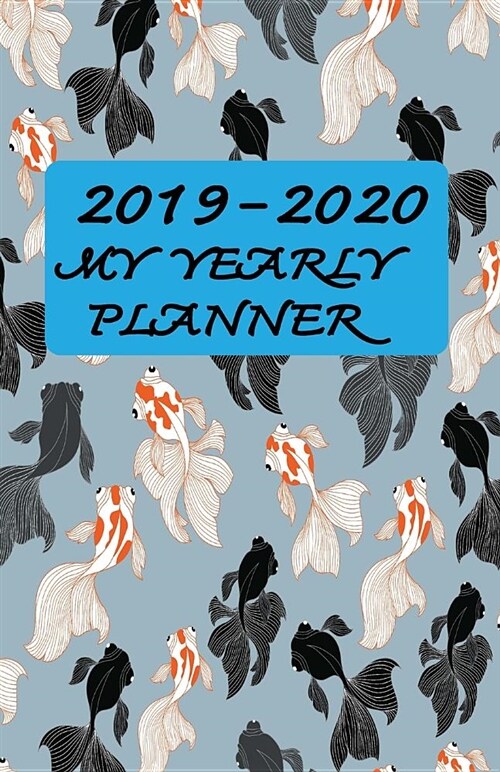 2019-2020 My Yearly Planner: Students and Teacher Two-Year Planner: 24-Month Calendar, Daily and Weekly Journal, U.S. Holidays: Jan 2019 - Dec 2020 (Paperback)