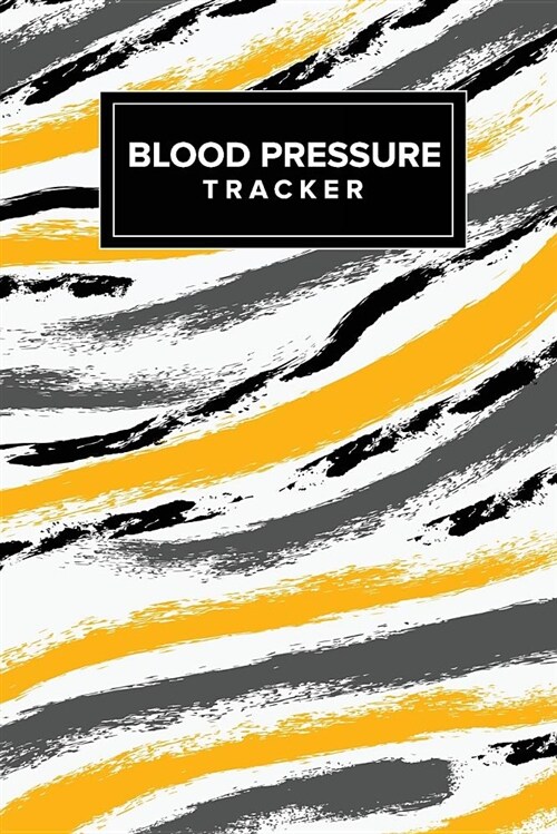 Blood Pressure Tracker: Tribal Pattern - Personal Logbook Notebook Log, Daily Record & Monitor Log Heart Rate Pulse Check Template Sheet Chart (Paperback)