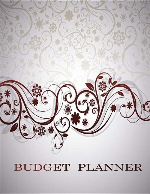 Budget Planner: The Monthly Budgeting Book, Bill Tracker, Expense Tracker for 365 Days - Large Print 8.5x11 (Paperback)