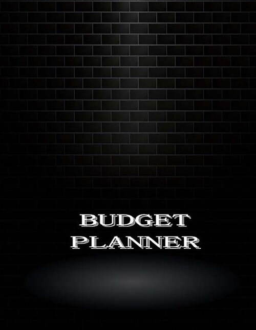 Budget Planner: The Monthly Budgeting Book, Bill Tracker, Expense Tracker for 365 Days - Large Print 8.5x11 (Paperback)