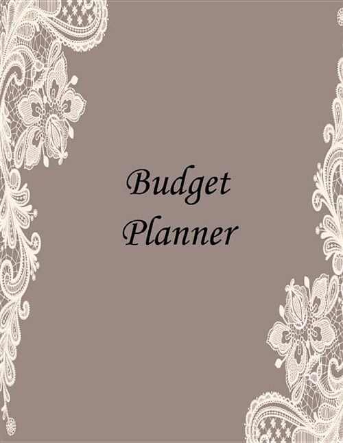Budget Planner: The Monthly Budgeting Book, Bill Tracker, Expense Tracker for 365 Days - Large Print 8.5x11 (Paperback)