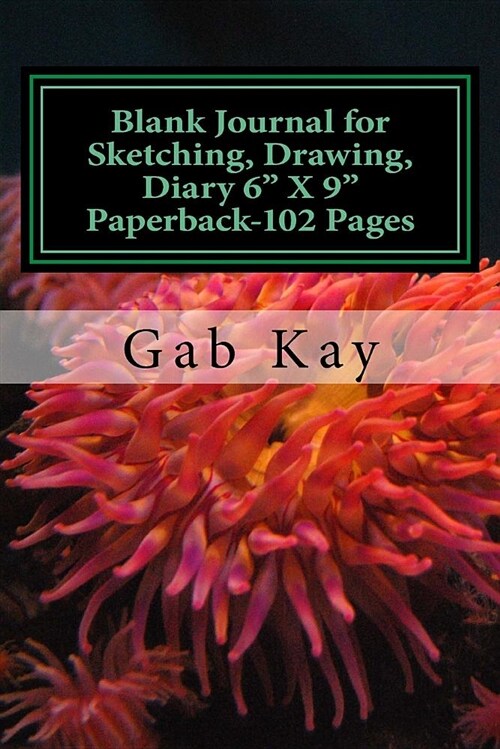 Blank Journal for Sketching, Drawing, Diary 6 X 9 Paperback-102 Pages (Paperback)