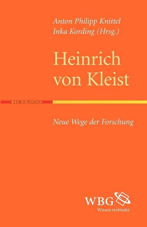 Heinrich Von Kleist (Paperback)