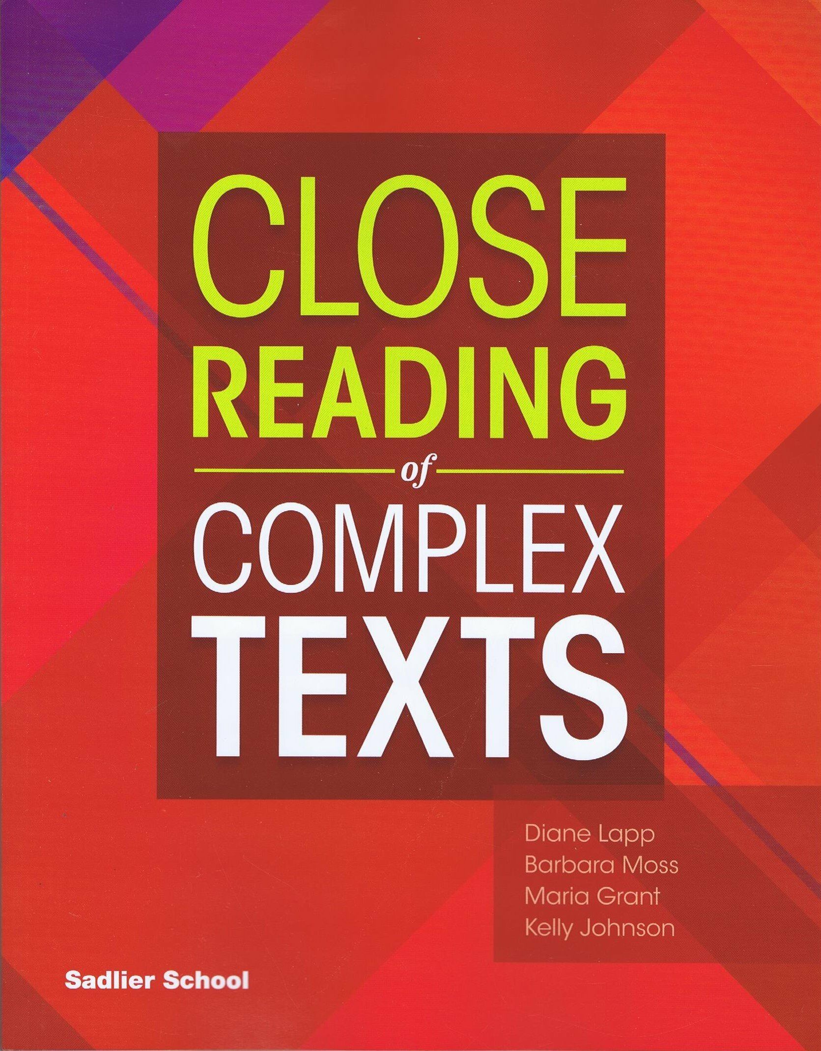 Close Reading of Complex Texts SB G-6 (Paperback)