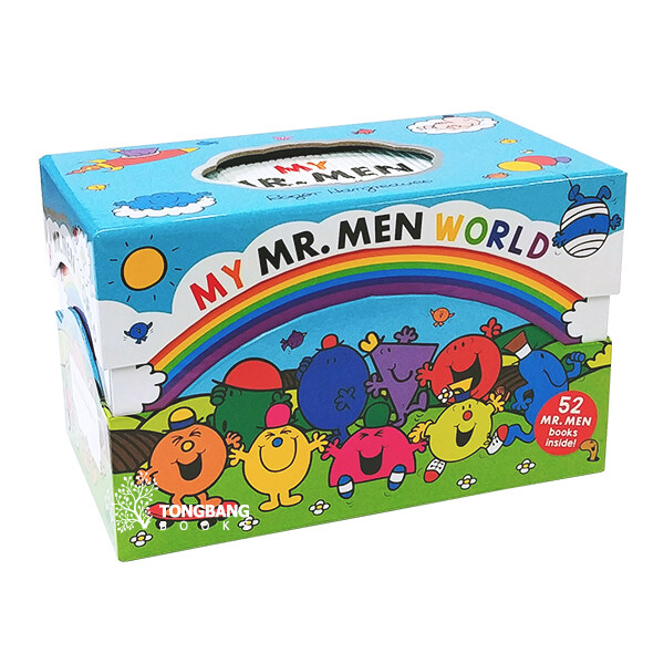 EQ의 천재들 미스터맨 원서 52권 박스세트 - My Mr. Men World Collection 52 books Box Set (Paperback 52권, 영국판)