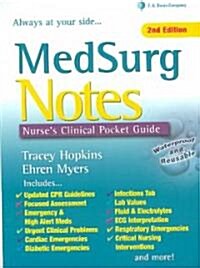 MedSurg Notes (Paperback, 2nd, POC, Spiral)