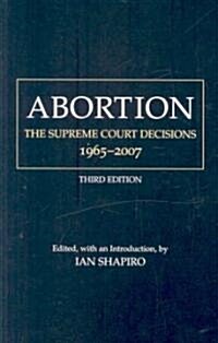 Abortion (Paperback, 3, Third Edition, 3)