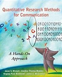 Quantitative Research Methods for Communication (Paperback, CD-ROM)