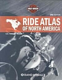 Ride Atlas of North America (Paperback, 2nd, Spiral)