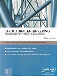 Structural Engineering PE License Review Problems & Solutions (Paperback, 6th)