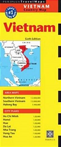 Periplus Travel Maps Vietnam (Map, 6th, FOL)