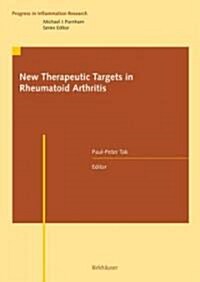 New Therapeutic Targets in Rheumatoid Arthritis (Hardcover)
