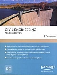 Civil Engineering PE License Review (Paperback, 17th)