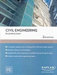 Civil Engineering PE Sample Exam (Paperback)