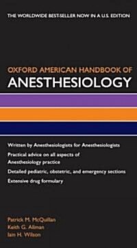 Oxford American Handbook of Anesthesiology (Paperback)