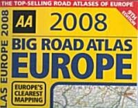 AA 2008 Big Road Atlas Europe (Paperback, 9th, Spiral)