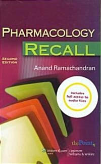Pharmacology Recall, Book and Audio (Paperback, 2)