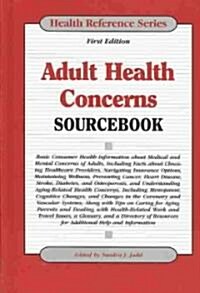 Adult Health Concerns Sourcebook (Hardcover)