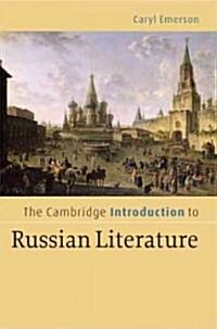 The Cambridge Introduction to Russian Literature (Hardcover)