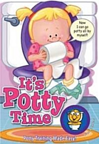[중고] It‘s Potty Time for Girls (Board Book, 2nd)