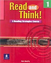 [중고] Read and Think! 1: A Reading Strategies Course - Student Book (Paperback)