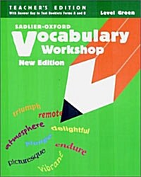 Vocabulary Workshop Level Green : Teachers Edition (New Edition, Paperback)