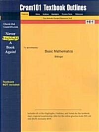 Studyguide for Basic Mathematics by Bittinger, ISBN 9780201721478 (Paperback)