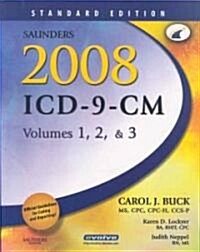 Saunders 2008 ICD-9-CM, Vols 1-3 Standard Edition / 2008 HCPCS Level II / CPT 2008 Standard Edition (Paperback, 1st, PCK)