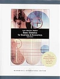 [중고] Basic Statistics for Business and Economics (8th Edition, Paperback)