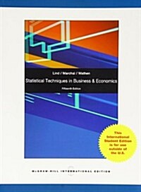 [중고] Statistical Techniques in Business and Economics with Connec (Paperback)