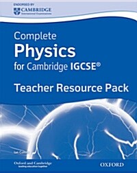 Complete Physics for Cambridge IGCSE: Teachers Resource Pack (Package)