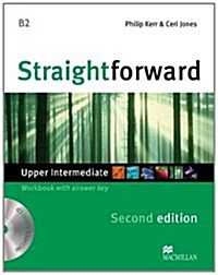 Straightforward 2nd Edition Upper Intermediate Level Workbook with key & CD Pack (Package)