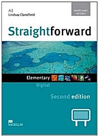 Straightforward 2nd Edition Elementary Level Digital DVD Rom Multiple User (DVD-ROM)