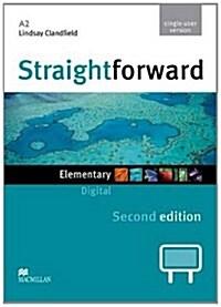 Straightforward 2nd Edition Elementary Level Digital DVD Rom Single User (DVD-ROM)