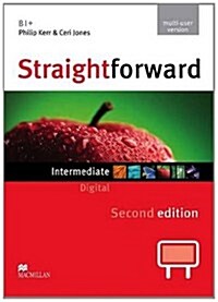Straightforward 2nd Edition Intermediate Level Digital DVD Rom Multiple User (DVD-ROM)