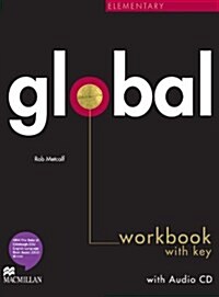 Global Elementary Level Workbook & CD with key Pack (Package)