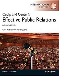 [중고] Cutlip and Centers Effective Public Relations : International Edition (Paperback, 11 ed)