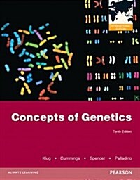 Concepts of Genetics With MasteringGenetics (Paperback, 10th)