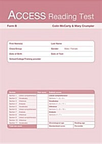 Access Reading Test (ART): Form B (Loose-leaf)