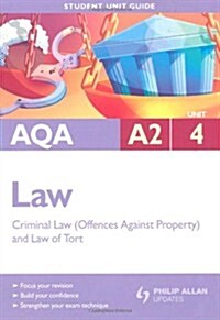 AQA A2 Law (Paperback)