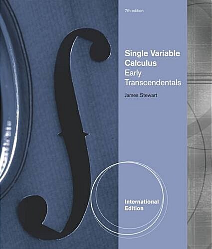 [중고] Single Variable Calculus (Hardcover)